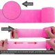 thumbnail image 5 of 15 rollos de vendajes elásticos autoadhesivos (rosa neón), vendaje autoadhesivo de 2 pulgadas, cinta de vendaje autoadhesiva para esguinces, hinchazón y tobillos en muñecas, 5 of 5