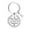 A, variant on 3x3cm Keychain French DIY Stainless Steel Last Name 26 Letter Keychain A Gift for Parents or Friends for Key Accessories Decoration