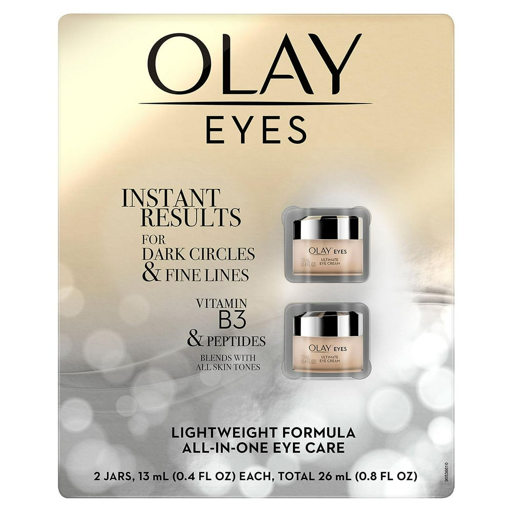 Olay Ultimate Eye Cream for Wrinkles, Puffy Eyes + Dark Circles, (0.4