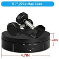 thumbnail image 3 of Motorized Rotating Display Stand, 360 Degree Photography Turntable with 6 PVC Backgrounds,Battery/USB Power Supply Black,1 x turntable 1 x usb data cable 6 x background boards,Black, 3 of 7