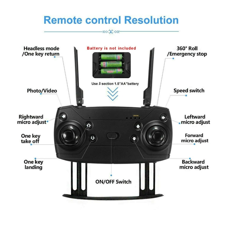 Quadcopter Drone with Camera Live Video S168 WiFi FPV Quadcopter