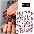 thumbnail image 5 of Black White Snake Nail Stickers 3 Sheets Adhesive Decals with Snake Designs Nail Art Decoration for DIY Manicure, 5 of 9
