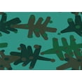 thumbnail image 1 of Ahgly Tapis Rectangulaire Lavable en Machine Intérieur Transitionnel Vert Sarcelle Profond, 5 Pieds x 7 Pieds, 1 of 7