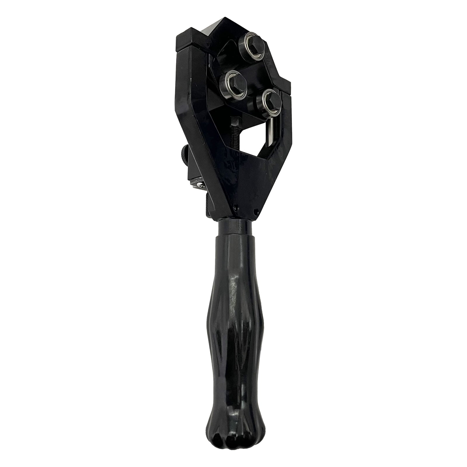 Manual Wire Stripper Multi-function Cable Cutter Wire Stripping Scissors with 2 Blades Stripping Diameter 20-40mm BX-40