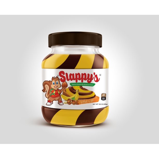 Hazelnut Spread with Banana & Cocoa (4 Pack 12.3oz each) Walmart