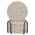 thumbnail image 1 of Drink with Holder Cotton Woven Absorbent for Drinks Home Decor Set, 1 of 5