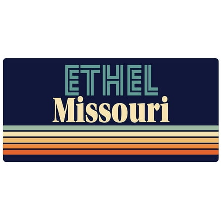 

Ethel Missouri 5 x 2.5-Inch Fridge Magnet Retro Design