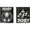 Bendy and the Ink Machine Posters - Official Bendy 2 Pack Poster Set - Black and White Bendy Posters Black Drip