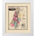 thumbnail image 3 of Johnson 4x14 White Modern Wood Framed Wall Art Titled - Palestine Israel - Johnson 1860, 3 of 5