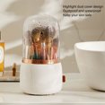 thumbnail image 4 of Rotate Dustproof Brushes Holder, Makeup Brush Holder Waterproof Large Capacity  For Tabletop, 4 of 8