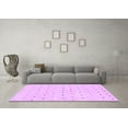 thumbnail image 3 of Ahgly Company Indoor Rectangle Solid Purple Modern Area Rugs, 2' x 4', 3 of 4
