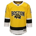 thumbnail image 2 of Youth Outerstuff Jeremy Swayman Gold Boston Bruins 2026 NHL Stadium Series Premier Jersey, 2 of 3