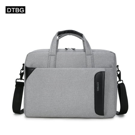 - DTBG 15.6 Inch Gray Laptop Tote Bag for Adults, Laptop Handbag Case Bag for 15.6 inch Laptop / Business / School / Travel