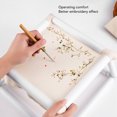 thumbnail image 4 of Embroidery Frame Lap Stand, Plastic Tube Double Layer Sewing Hoop Sewing Hoop Set  Stitch Stitching Holder for Most Scenes, 4 of 7
