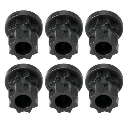6Pcs Ram Mount Track Mounting Base Track Gear Adapter Kayak Track Mount for Kayak Boat Angler Fishing Rod