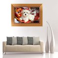 thumbnail image 3 of Cuadros Decorativos Perro diamante bordado 5d diamante DIY pintura Animal punto de cruz Ehuebsd  embutido en tela, 3 of 8