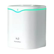 UAEBM 2L Humidifiers for Bedroom Large Room Homeï¼ Cool and Warm for Mist Top Desk Humidifiers Essential Oil Diffuserï¼ Quiet with Adjustable Mist White