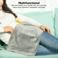 thumbnail image 4 of Hand Warmer Heated Pad, Electric Heating Pad Uniform Heating Multipurpose  for Abdomen Shoulders Back Blue, 4 of 7