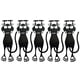 thumbnail image 1 of Marcapáginas de Plástico 3D ANGGREK Gatito Negro 5 Uds., 1 of 7