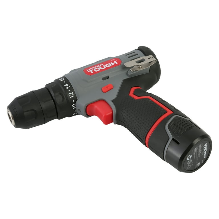 Hyper Tough 12V Max Cordless Drill Project Kit, 55-Piece, Holiday