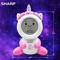 thumbnail image 3 of Sharp Ready to Wake Unicorn Sleep Trainer Kids Alarm Clock for Ready to Rise Ceiling Projection Nightlight, 3 of 5