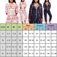 thumbnail image 5 of REDHOTYPE Nouvelle Combinaison à Capuche Zippée Décontractée pour Femme Pyjama de Noël Pyjama Familial Pyjama des Fêtes, 5 of 5