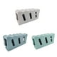 thumbnail image 5 of Advancent Colector de pelo antibloqueo montado en la pared accesorio de colector de ducha para baño doméstico cuarto de ducha Juegos de accesorios de baño Verde, 5 of 6
