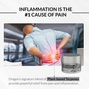 Dragon Pain Relief Super Strength Pain Relieving Balm, Terpene Blend, 2oz Jar