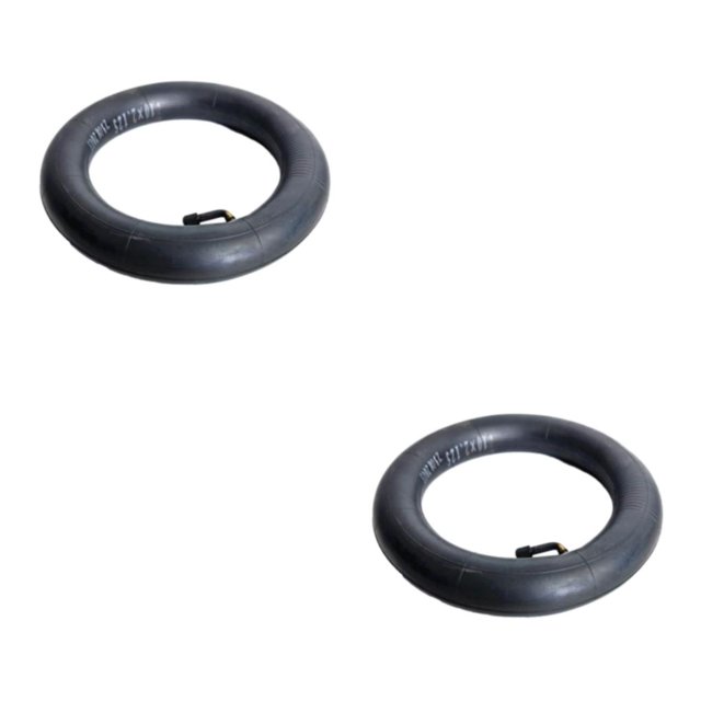 Sonducket Neumáticos de goma para cámaras de aire engrosados para scooters eléctricos Absorción de impactos y resistencia al desgaste Boquilla de aire 10x2.125 0° 2Conjunto
