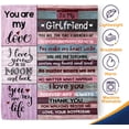 thumbnail image 2 of Gifts for Girlfriend, Anniversary Day Gift for Her, Girlfriend Birthday I Love You Romantic Gifts Ideas for Her, Girlfriend Gifts from Boyfriend on to Girlfriend Blanket for Bed Couch, 2 of 6