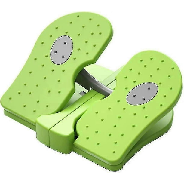 Mini Stepper Under Desk Exerciser Foot Pedal Foldable Fitness Stair Stepper Green Pedal Exercisers