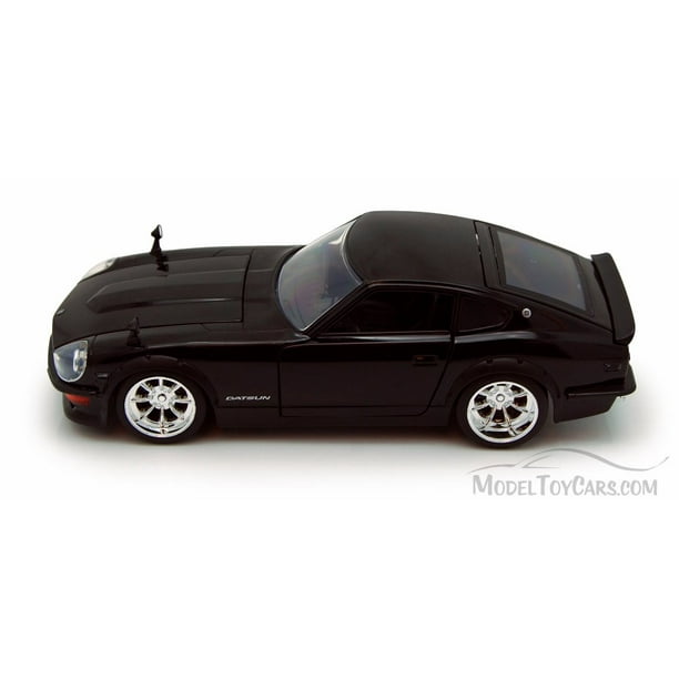1972 Datsun 240z Black Jada Toys 990 1 24 Scale Diecast Model Toy Car Brand New But Not In Box Walmart Com