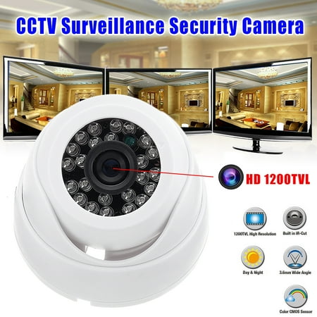 Mini Camera Cctv Mini HD 1200TVL CCTV Surveillance Security Camera IR Night Vision Indoor With 0.14 Inch Super Wide Angle Lens ()