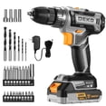 thumbnail image 3 of DEKOPRO 20V Cordless Drill Set, Electric Power Drill with 3/8 Inch Keyless Chuck 18+1 Positions, 3 of 11