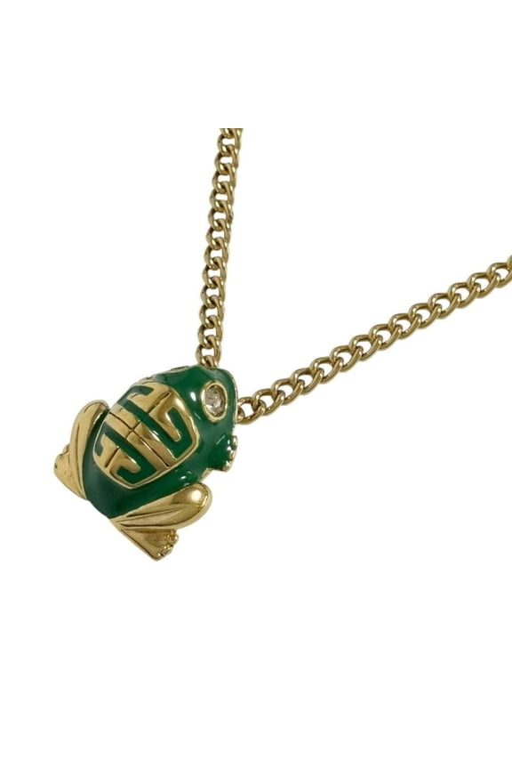 Pre-Owned Givenchy Women's Frog Pendant Necklace, 41cm