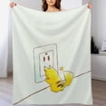 thumbnail image 5 of Anime Pokemon Blankets Pikachu Throw Blanket 40"*50" （100*130cm） Pikachu Merch for Kids, 5 of 8