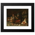thumbnail image 2 of Gerard Thomas 24x20 Black Modern Framed Museum Art Print Titled - A Sculptor in His Studio, 2 of 5