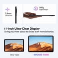 thumbnail image 3 of DOOGEE T30SE 8580mAh 11 Inch Tablet,2.4 K Android Tablet with 9GB RAM+128GB ROM+1TB Expand,7.6mm Octa Core Processor Gaming Tablet,13MP Camera,4 Speakers,5G WiFi+4G LTE,BT5.0, GPS, 3 of 7