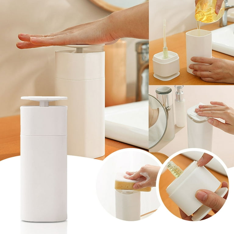 Jiyugala Bathroom Accessories Shampoo And Shower Gel Empty Bottle Press Type Shower Gel Bottle Lotion Bottle Cosmetic Sample Travel Bottle