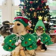 thumbnail image 6 of Clearance Sales karymi Winter Christmas Pet Clothes Two-color Cape Pet Cloak Shawl Dog Transformation Costume Festival Supplies Birthday Gifts Clearance Sales Tailgating, 6 of 6
