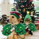 thumbnail image 4 of Ropa De Tela Capa navideña verde para mascotas, disfraz de perro con cascabeles, 45x40x30cm, ideal para festivales de invierno (1 unidad) Rkxzt, 4 of 4