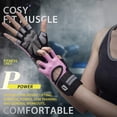 thumbnail image 2 of MHirola Guantes Para Gimnasio Gym Grip Soporte Muñeca Rosa esquí esquí Gafas de esquí, 2 of 5