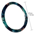 thumbnail image 4 of Mermaid 14.5 Inch Printing PVC Leather Steering Wheel Cover Auto Accessories, 4 of 6