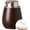 Coffee-rose Gold Pump, variant on Qczoyp Ceramic Foaming Soap Dispenser, 14Oz Foam Hand Soap Dispenser with Black Pump,Refillable Lotion Soap Dispenser, Dish Soap Dispenser for Kitchen (Brown-Black Pump)