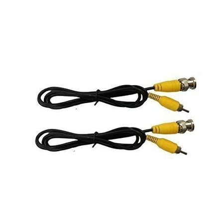 2pcs 1m 3.3feet BNC to RCA Video Cable Connector for CCTV Camera...