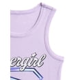 thumbnail image 2 of Supergirl Girls Crest Mineral Wash Graphic Tank Top, Sizes 4-16, 2 of 3