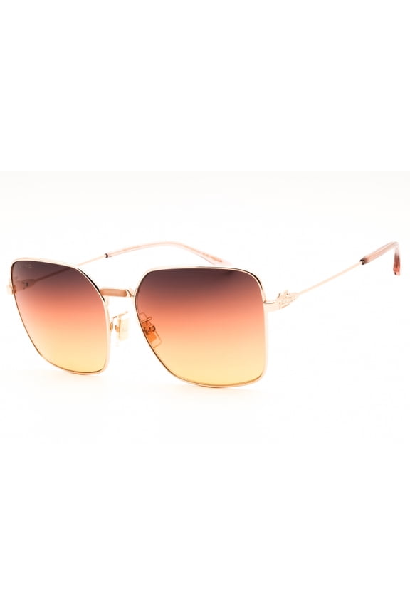 0061/F/S 0DDBV5 60mm Butterfly Sunglasses Women's Gold