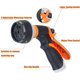 thumbnail image 4 of Heavy Duty Garden Hose Nozzle, 8 Adjustable Watering Spray Patterns for Plants, Lawn, Car Washing, Pets, 4 of 5