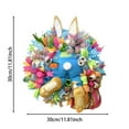 thumbnail image 3 of 3/2/1 Easter Window Clings Bunny Egg Easter Decoration Window Stickers Reusable Static Holiday Window Decals for Home Office School Shop Spring Party Decors, 3 of 8