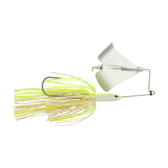 Berkley Skirted Riveter, 3/8 oz, White Chartreuse